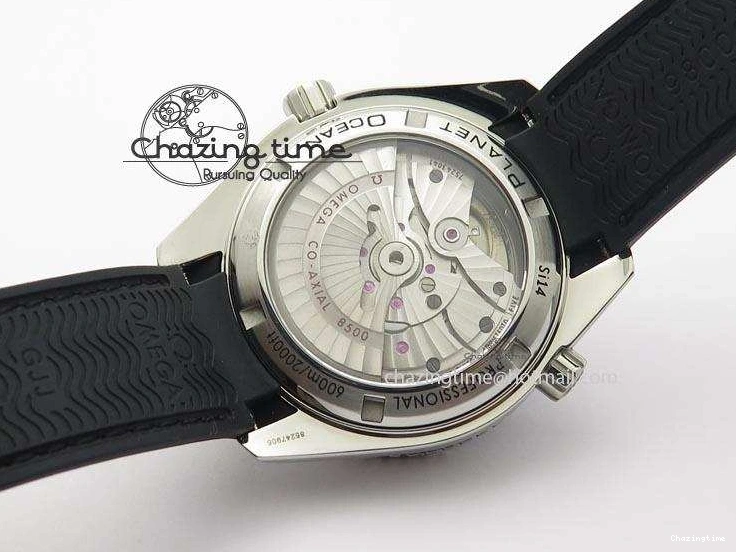 0411 Colorful Planet Ocean SS Bp Maker 45mm Black Bezel On Black Rubber Strap A 8219